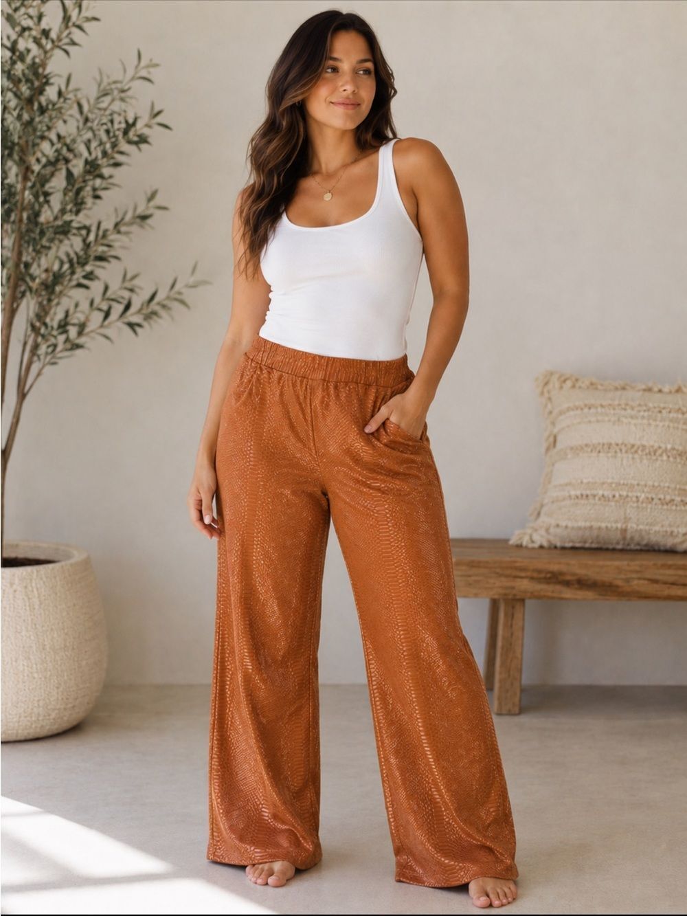 🎉5 for $45🎉 Adrienne pants wide leg size L